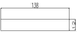 Drevoplastový profil SXF-001